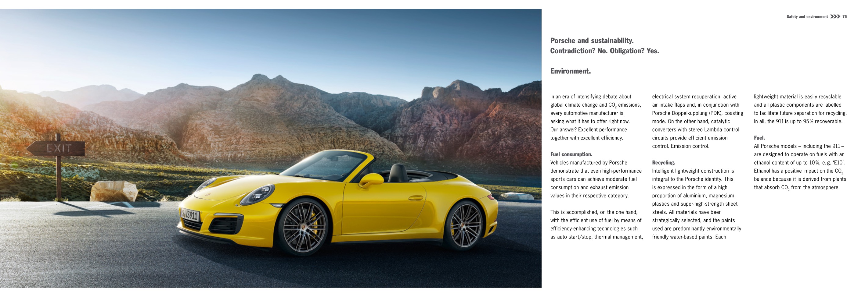 2017 Porsche 911 Brochure Page 35